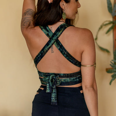 Panthera Top Light Green Serpent