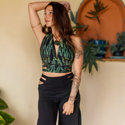 Panthera Top Light Green Serpent