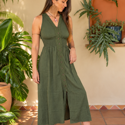 Safari Dream Dress - Olive