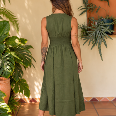Safari Dream Dress - Olive