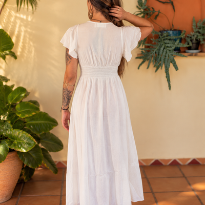 Gypsey Meadow Dress - White