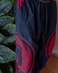 Aladin Pants Tri-Geo Print