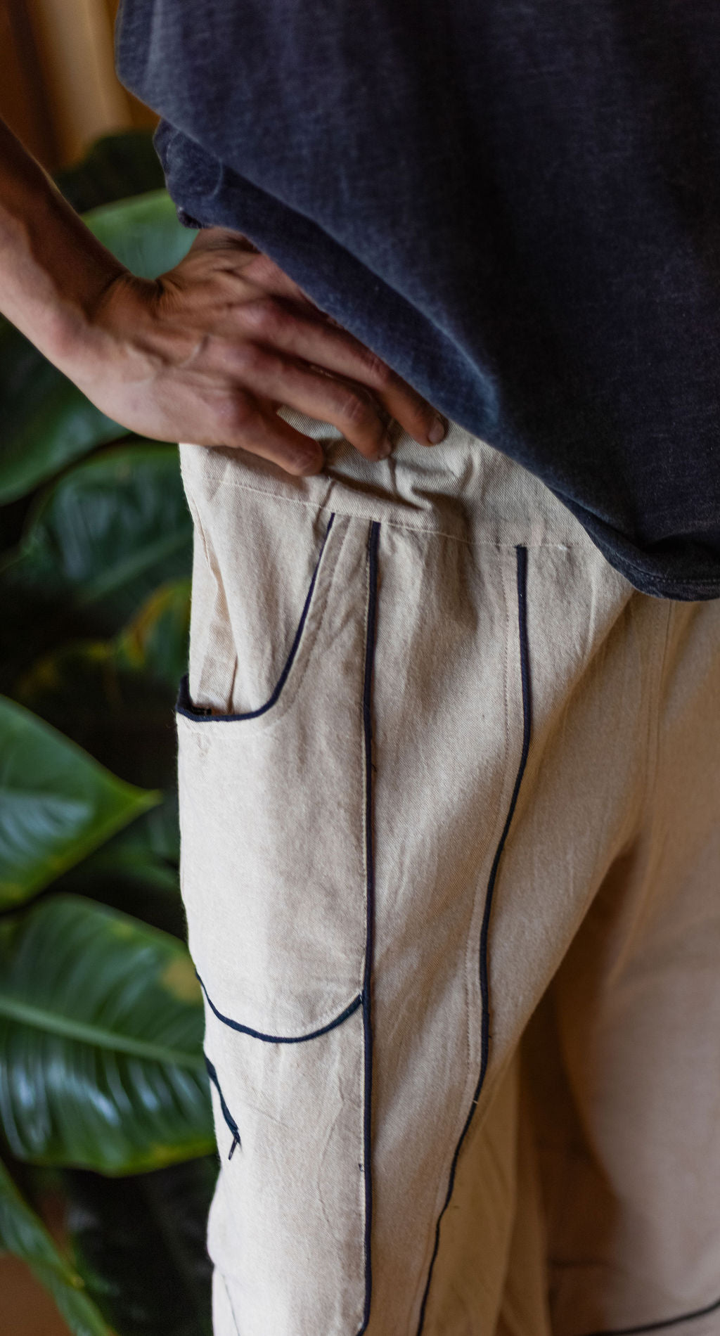Piping Pants