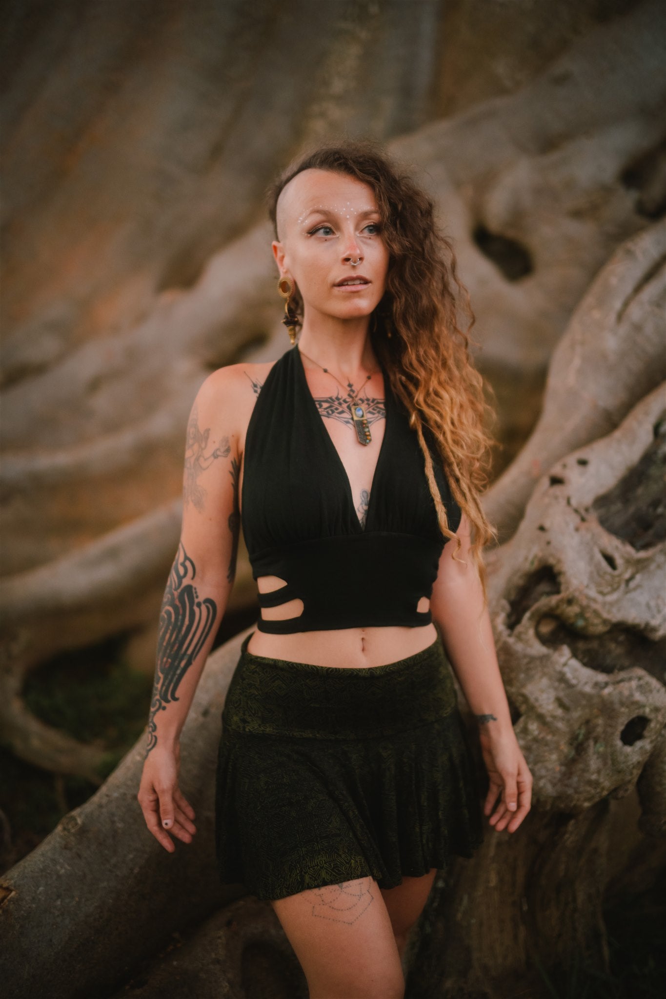 Panthera Top Forest Green