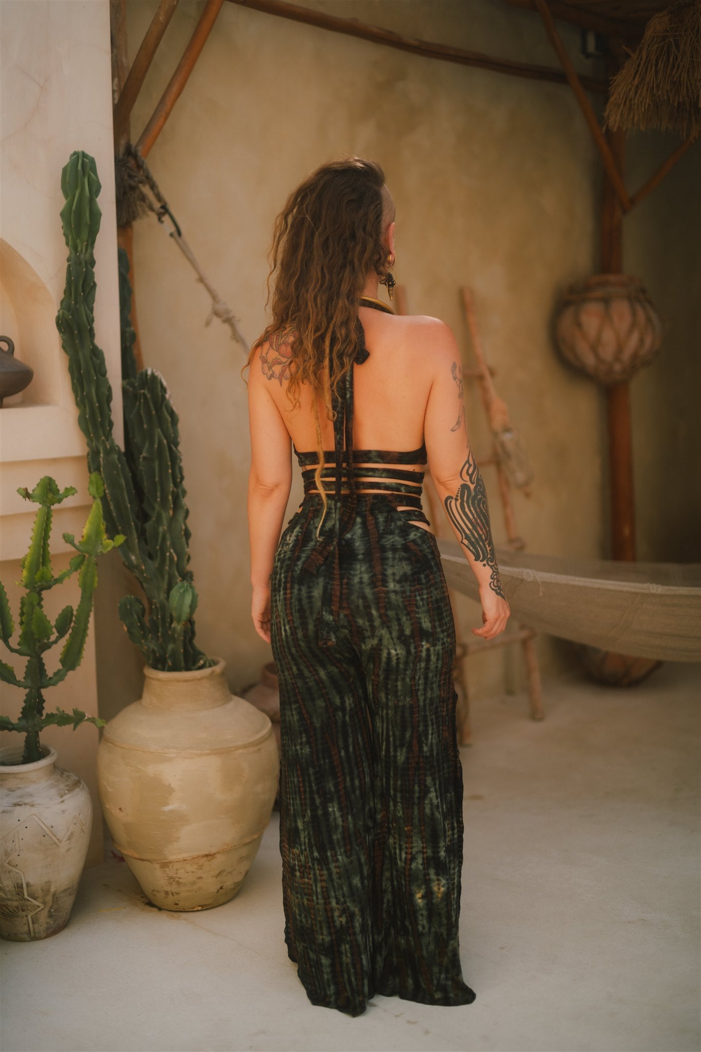 Panthera Top Dark Green Serpent