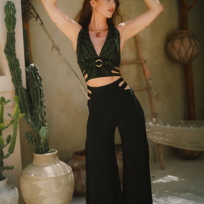 Panthera Pants Forest Green