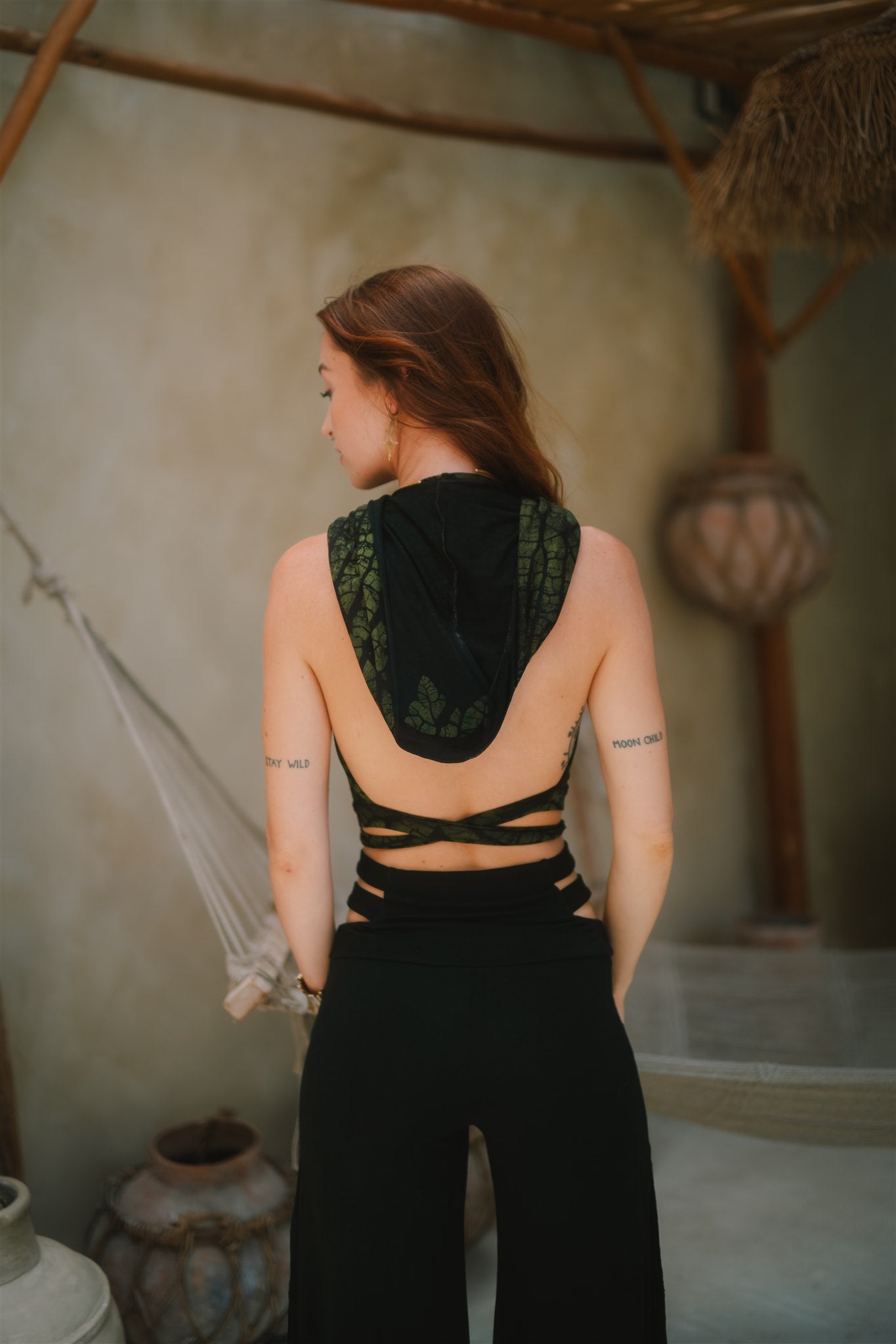 Cobra Hood Top Green Leaf