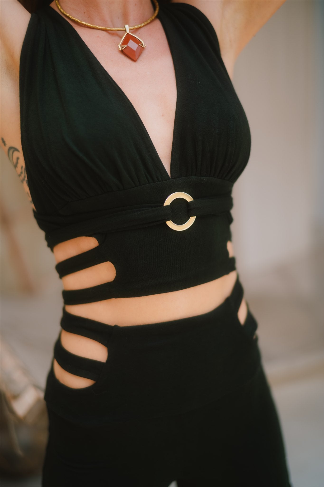 Panthera Top Forest Green