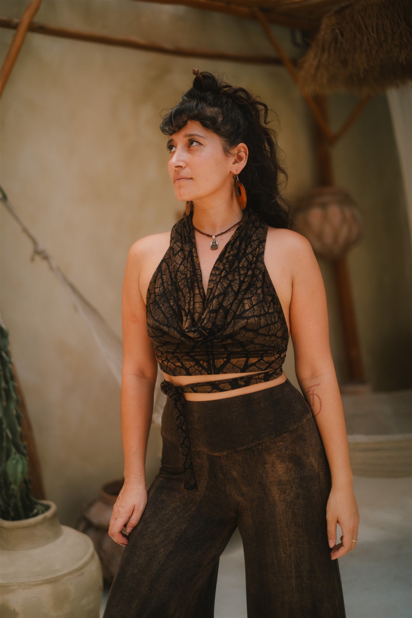 Cobra Hood Top Brown Leaf