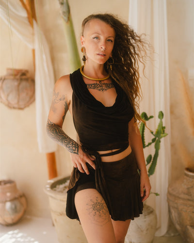 Zumba Skort Rustic Brown