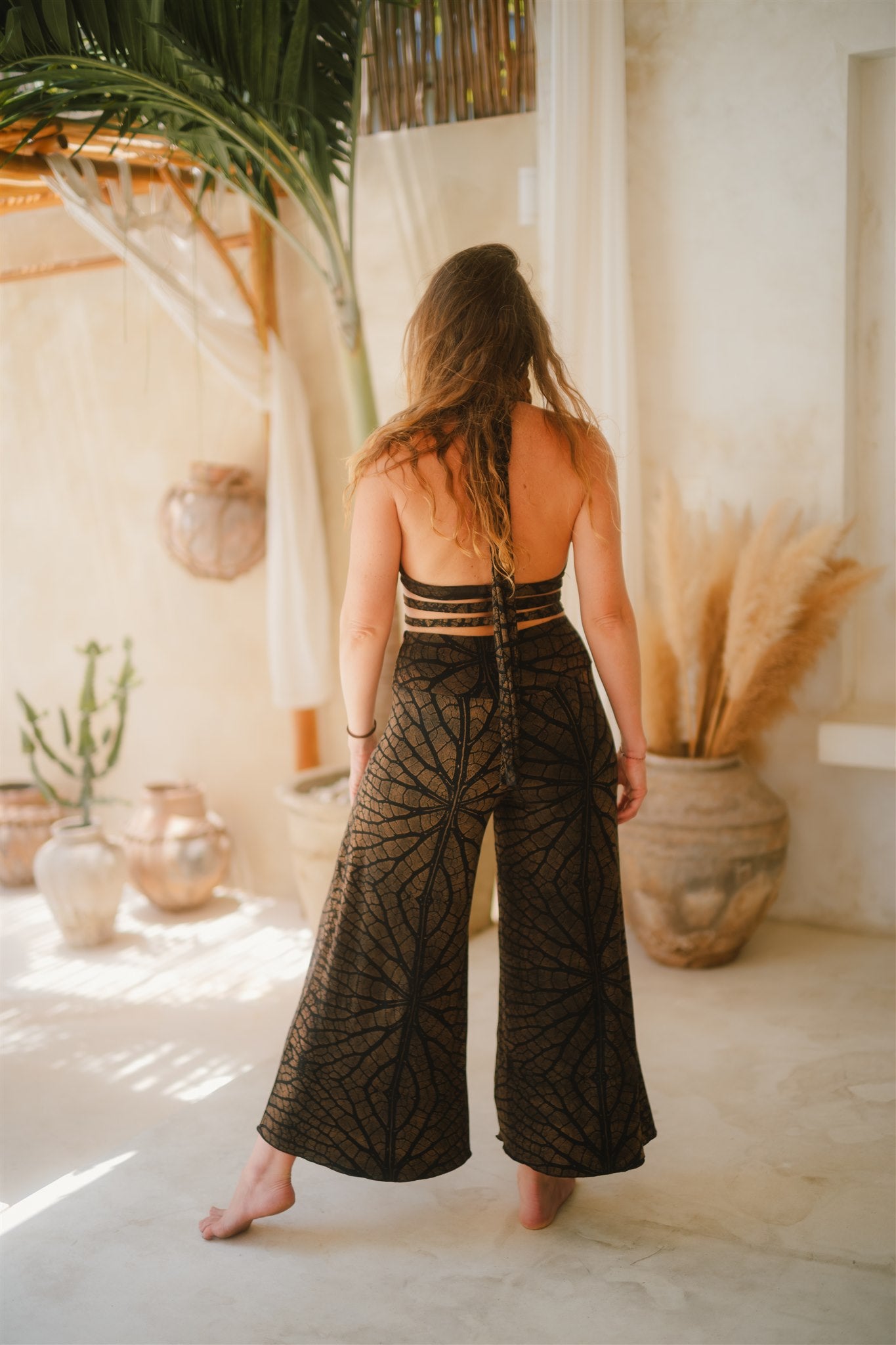 Veil Falls Pants Brown Leaf