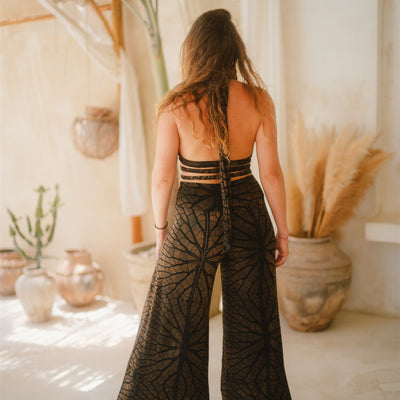Veil Falls Pants Brown Leaf
