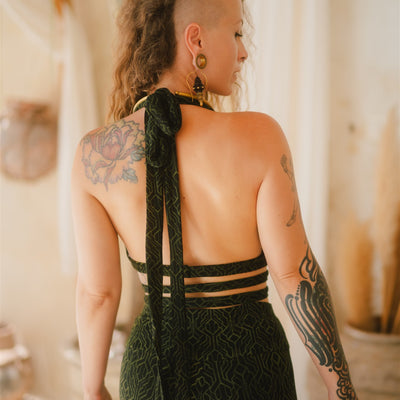 Serpentess Leggings Green SacGrid