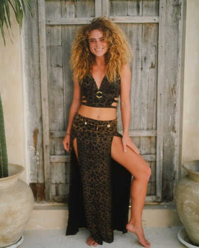 Tribal Trance Skirt & Panthera top