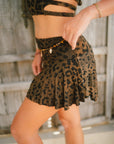 Zumba Skort Leopard