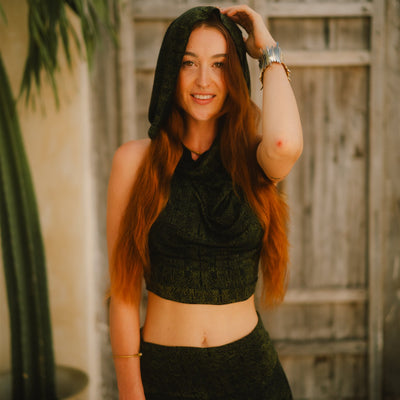 Zumba Skort Green Geo-Leaf
