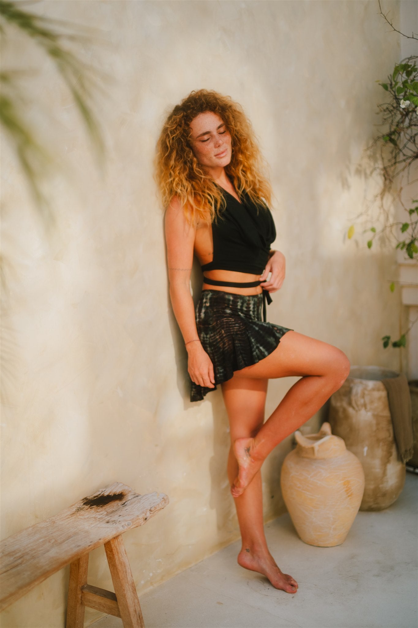 Zumba Skort Dark Green Serpent