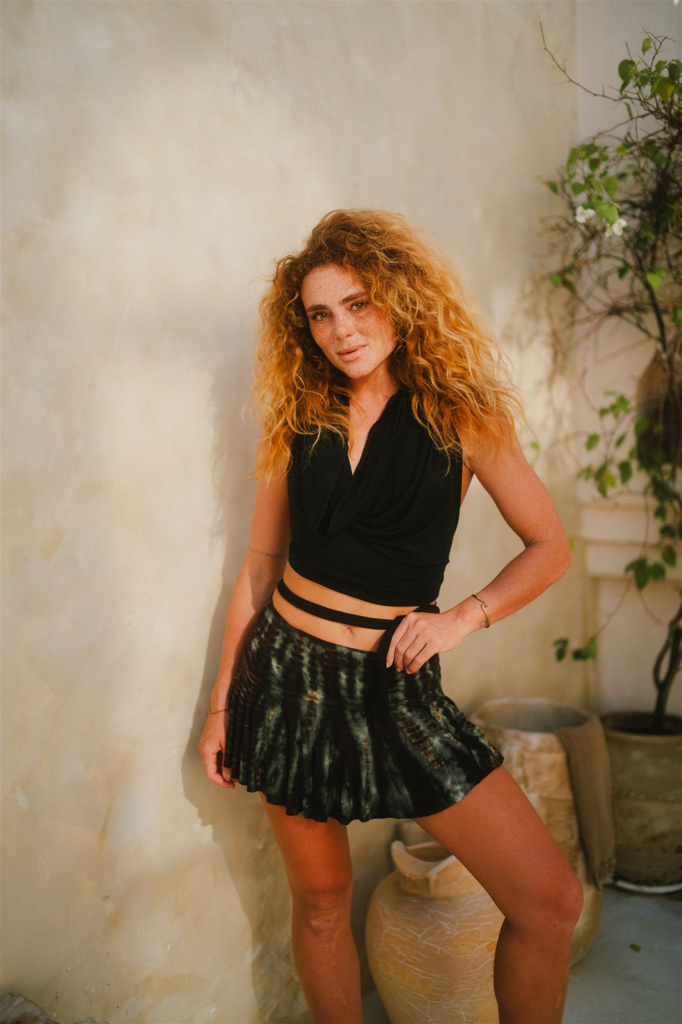 Zumba Skort Dark Green Serpent