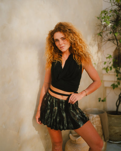 Zumba Skort Dark Green Serpent