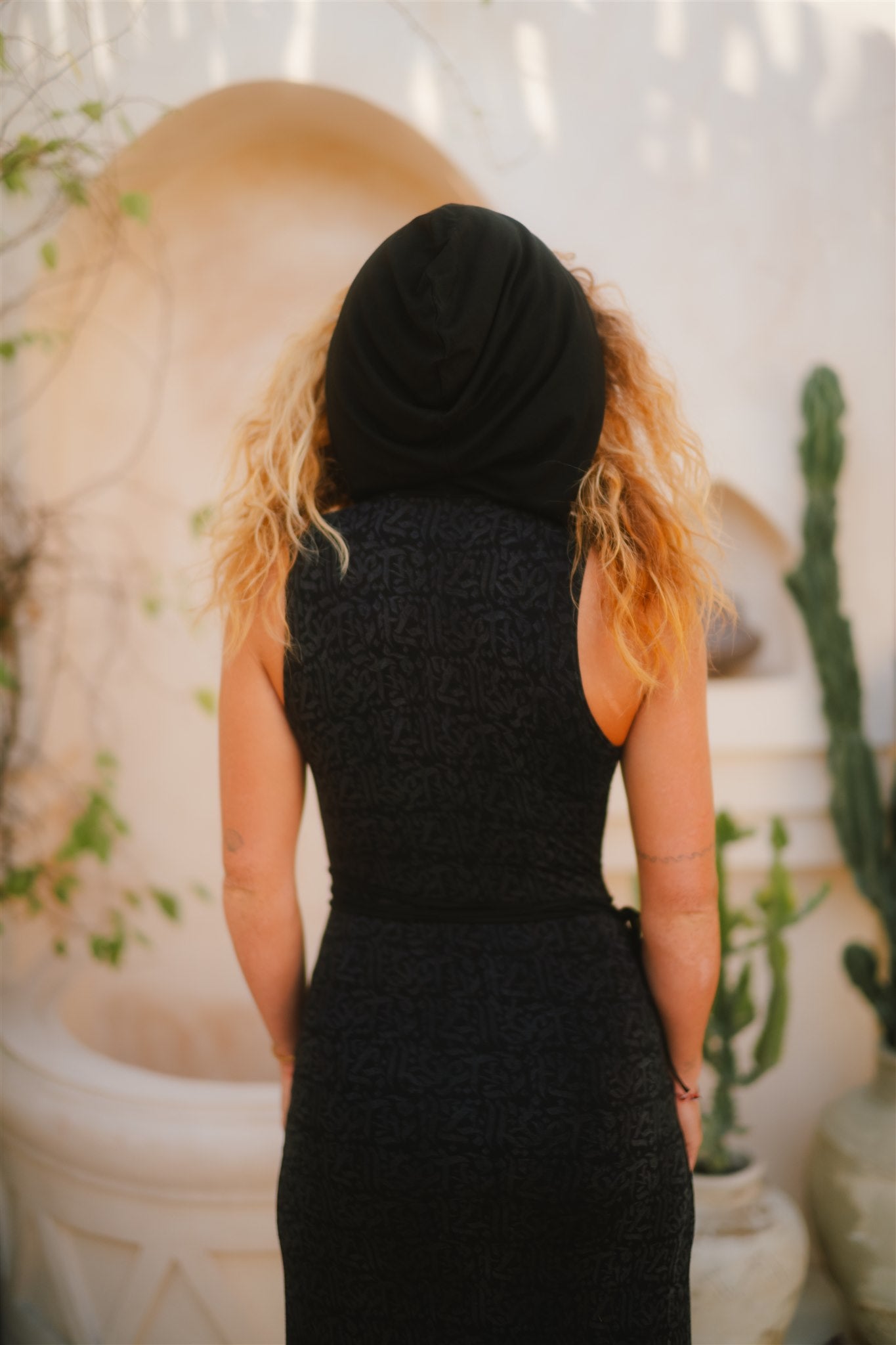 Desert Doof Dress Dark Grey Arabika