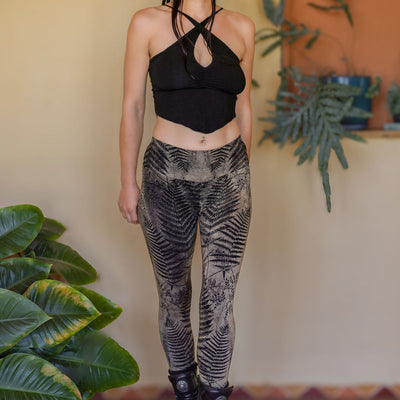 Serpentess Leggings Silver Fern