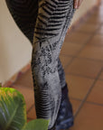 Serpentess Leggings Silver Fern
