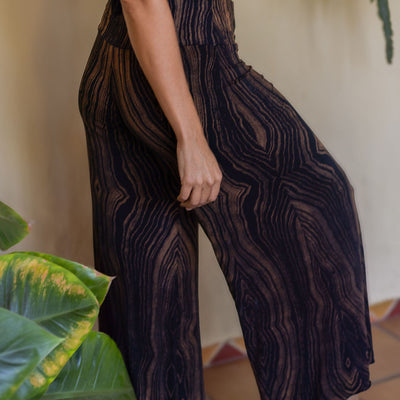 Veil Falls Pants Brown Wood