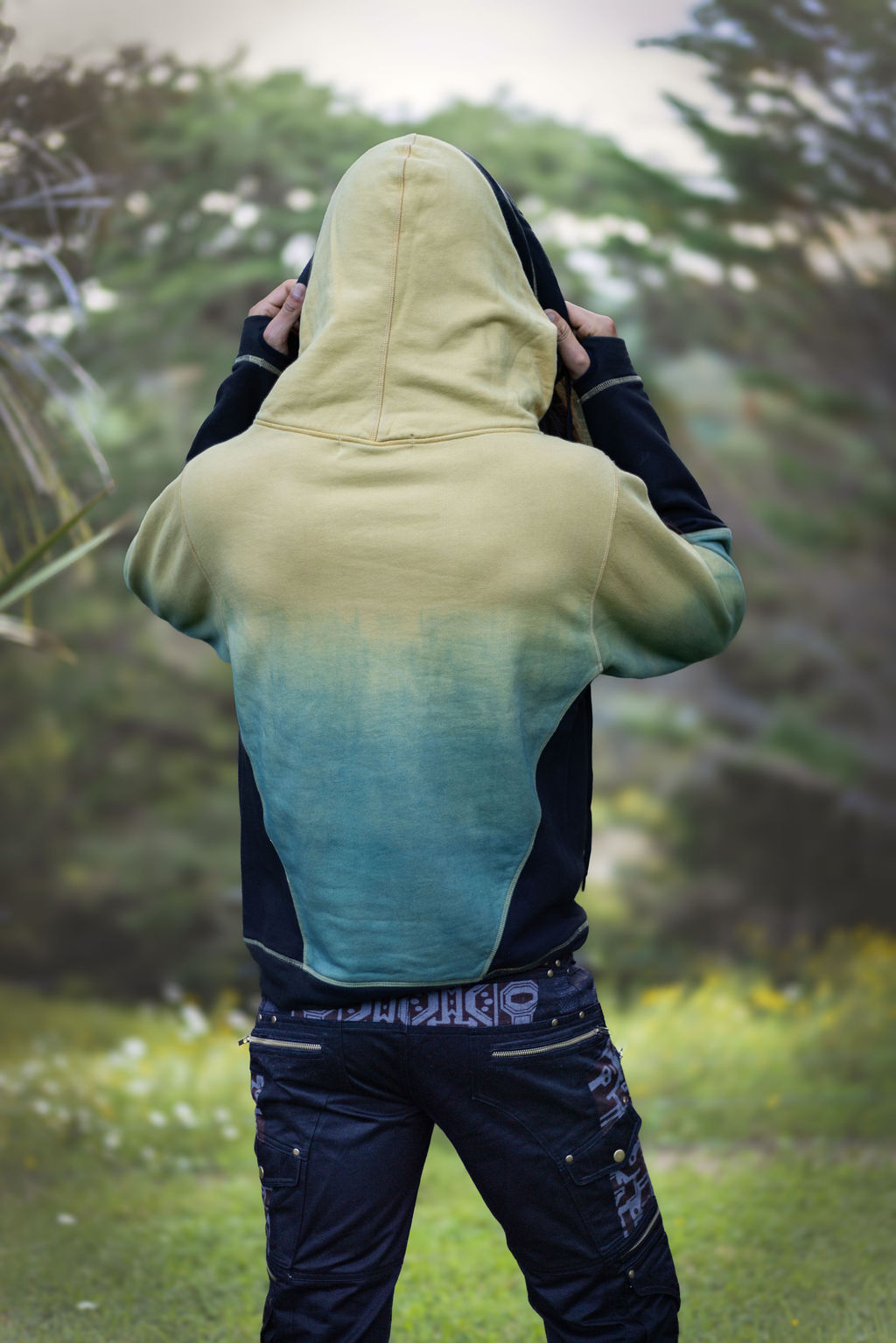 Man Cross Hoodie