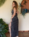Tribal Trance Skirt Silver Leaf