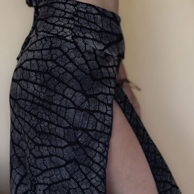 Tribal Trance Skirt Silver Leaf