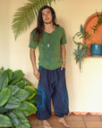Aladin Pants Tri-Geo Print