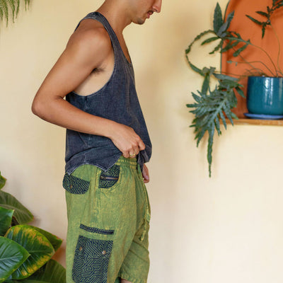 Shorts Maze-Tec Print