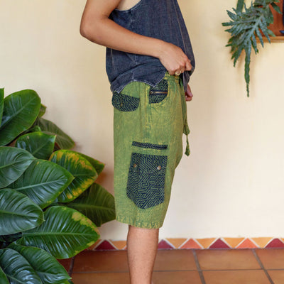 Shorts Maze-Tec Print