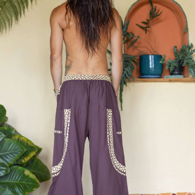 Curve Pants FOL Print