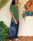 Aladin Pants Tri-Geo Print
