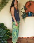 Patchwork circle Aladin pants