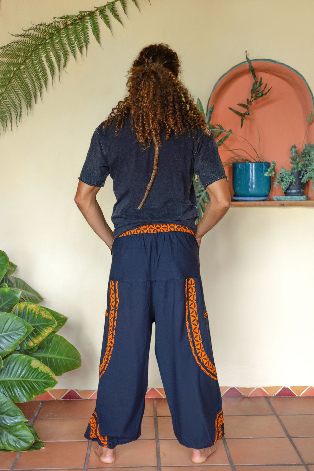 Curve Pants FOL Print