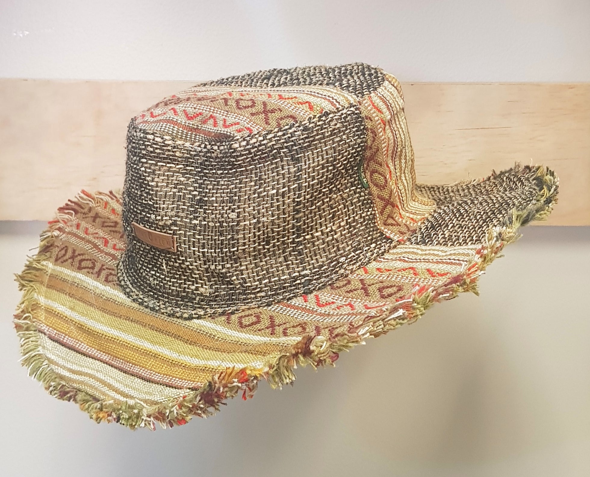 50% hemp 50%cotton beach bum/ farmer hat.