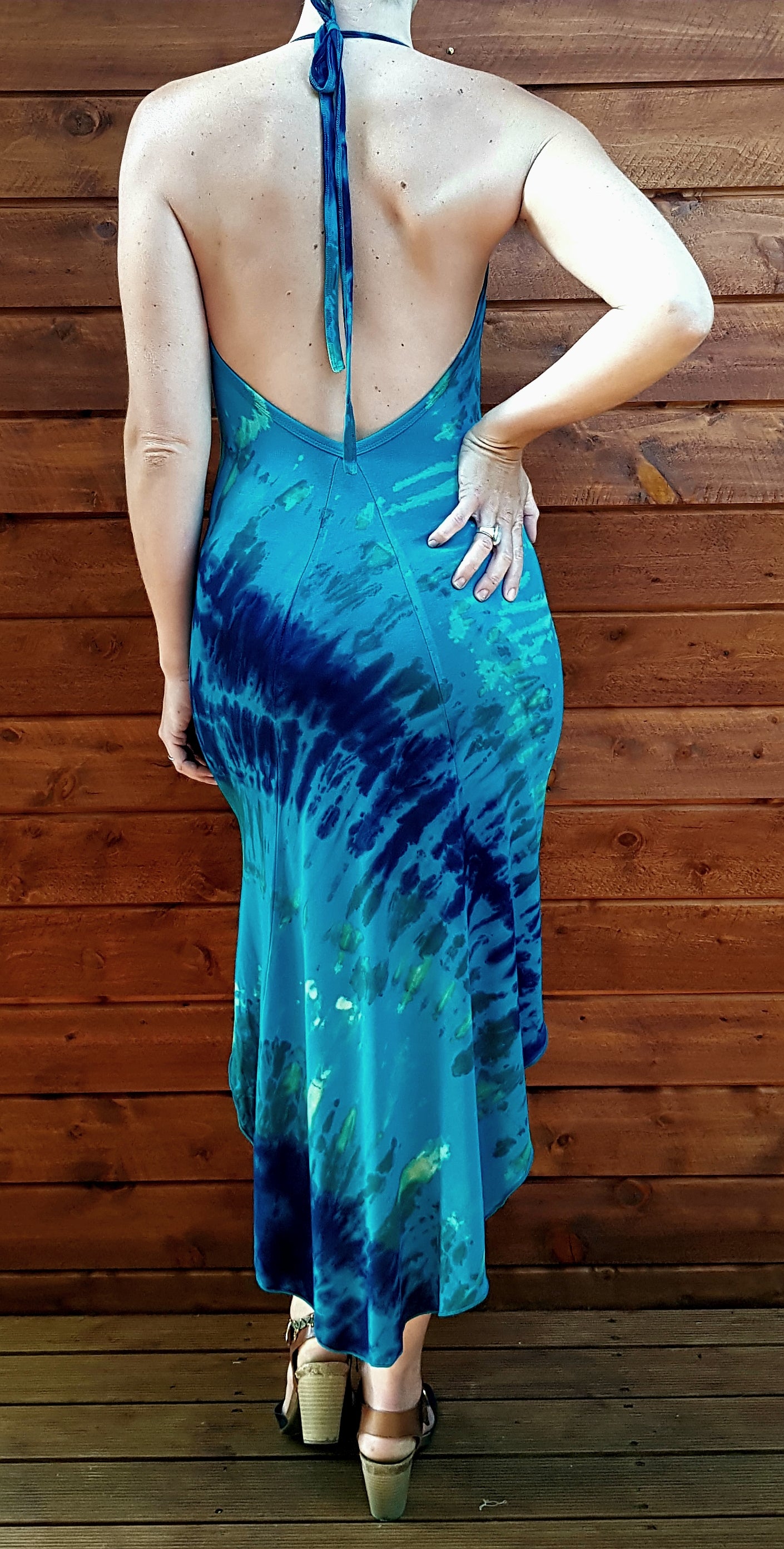 Salsa dress (aqua marine)
