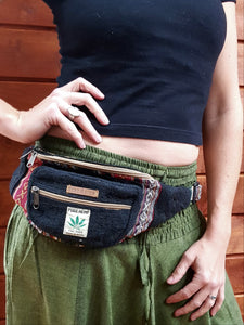 Hemp money/travel bag