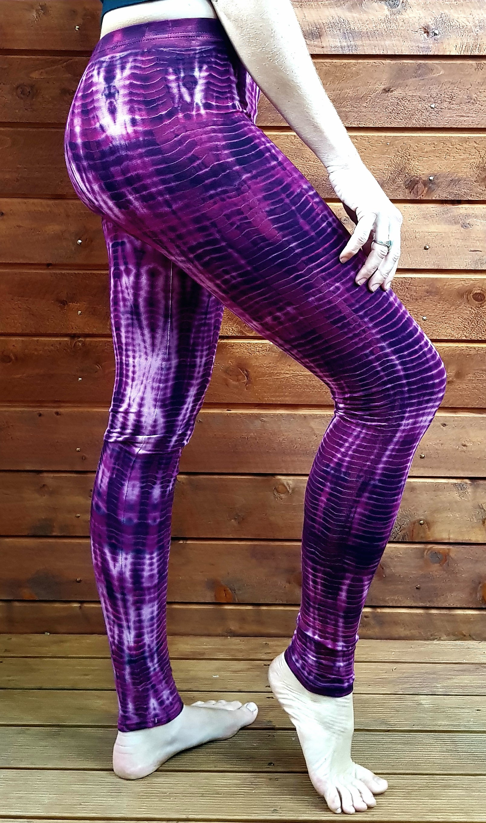 Tights (purple snake)